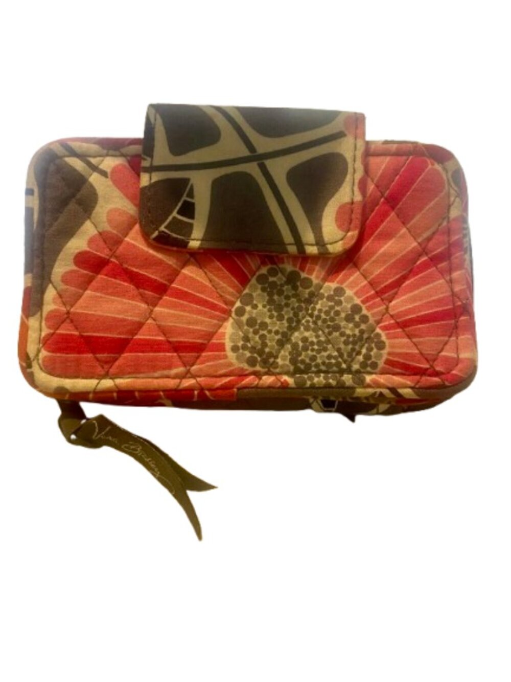 Vera Bradley Wallet Zip Around Retired Pattern Cherry Blossom Vegan